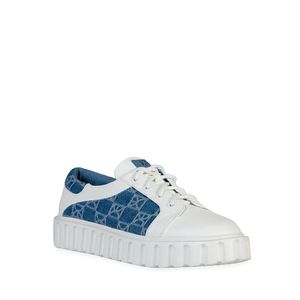 Tenis Suela Chunky Color Azul