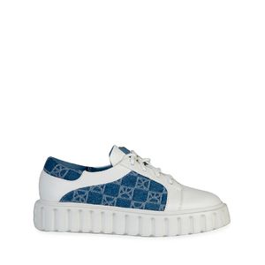 Tenis Suela Chunky Color Azul