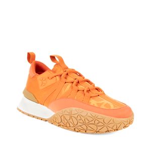 Tenis Suela Ligera Textil Color Naranja