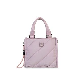 Bolsa Tote Chica Acolchada Color Lila