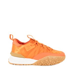 Tenis Suela Ligera Textil Color Naranja