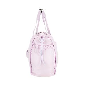 Duffle Bag Mediana Textil Color Lila