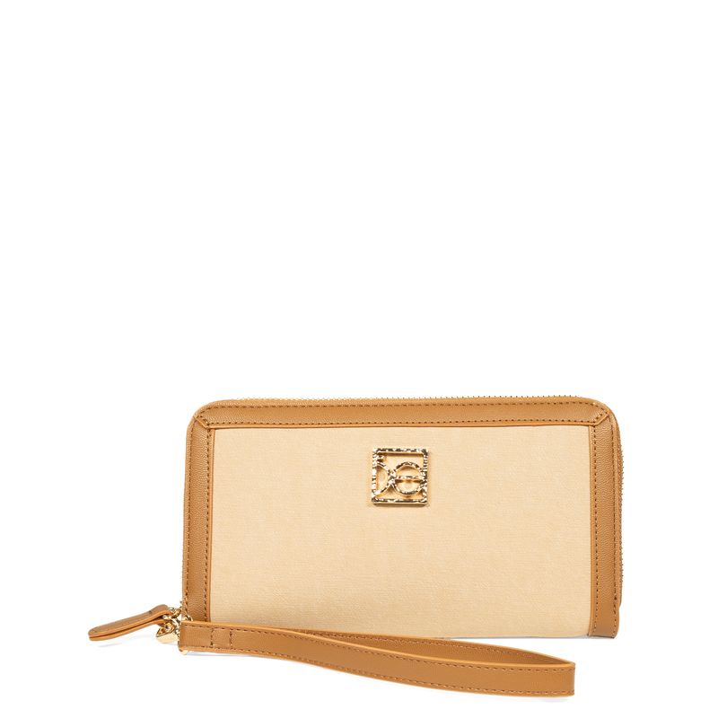Cartera Grande Cierre Sencillo con Maneral color Camel en color Cierre Sencillos Cloe CLOE MX