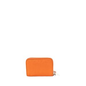 Cartera Chica Cierre Sencillo con Maneral color Naranja