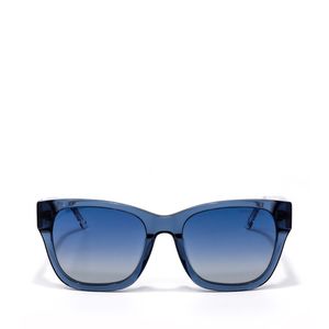 Lente Solar en Forma Cuadrada Oe x PANTONE con Armazón de Acetato color Azul