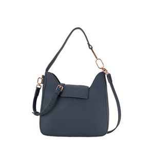 Bolsa Hobo Mediana Atemporal color Azul Marino