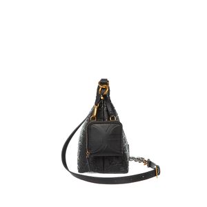 Bolsa Hobo Grande Con Monedero Color Negro