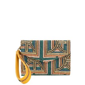 Cartera Flap Mediana con Maneral Multicolor