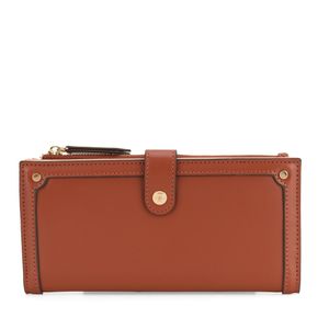 Cartera Flap Grande color Tan