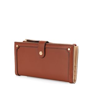 Cartera Flap Grande color Tan