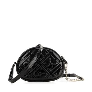 Bolsa Crossbody Chica Charol color Negro