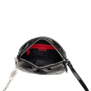 Bolsa Crossbody Chica Charol color Negro