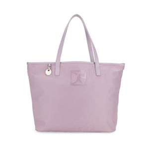 Bolsa Tote Grande Textil color Lila