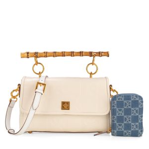 Bolsa Briefcase Con Monedero Color Beige