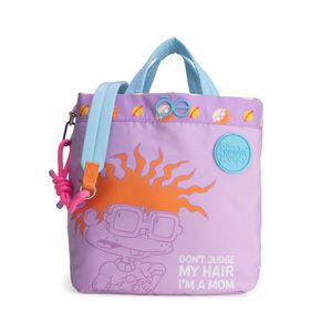 Pañalera Tote Rugrats x Cloe Mom and Baby Estampado Icónico con Accesorios Multicolor