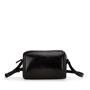 Bolsa Crossbody Mediana Monograma Troquelado Color Negro