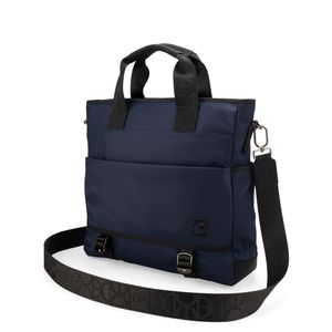 Bolsa Cloe Mensajera Textil Para Hombre Color Azul Marino