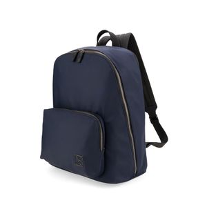 Mochila Grande Textil Para Hombre Color Azul Marino