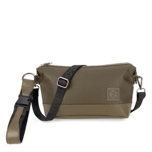 Neceser Chico De Viaje Con Cinturón Porta Accesorio Color Verde Olivo