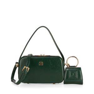 Bolsa Crossbody Chica Con Monedero Color Verde Olivo