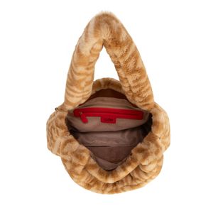 Bolsa Tote Grande Con Pouch Multicolor