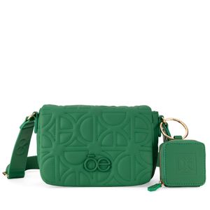 Bolsa Crossbody Acolchada con Monedero color Verde