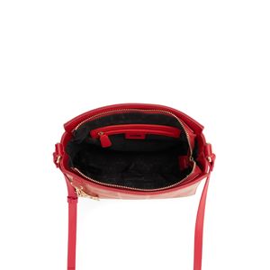 Bolsa Crossbody Monograma Troquelado color Rojo