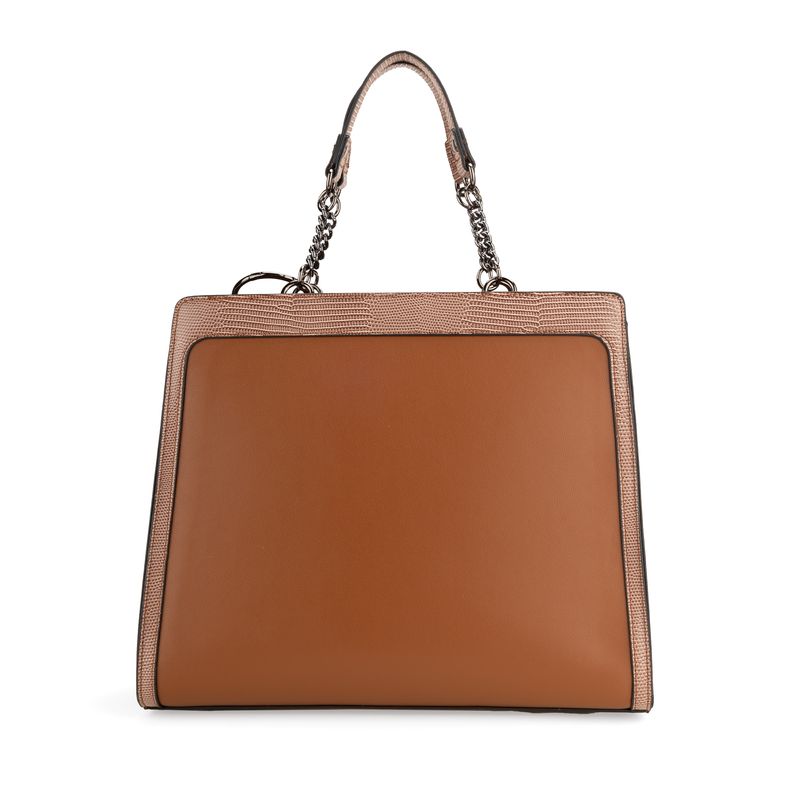 Bolsa Satchel Grande con Monedero color Tan en color Satchels Cloe CLOE MX