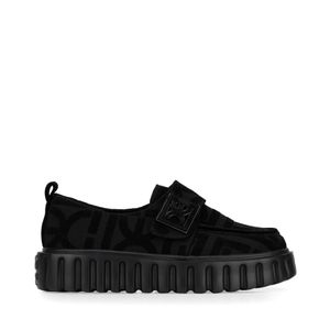 Mocasín Suela Chunky color Negro
