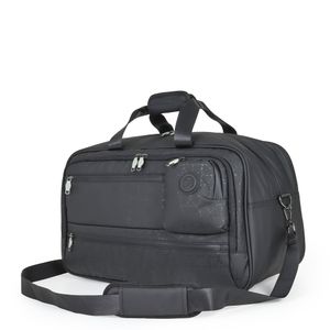 Duffle Bag Textil de Viaje color Negro