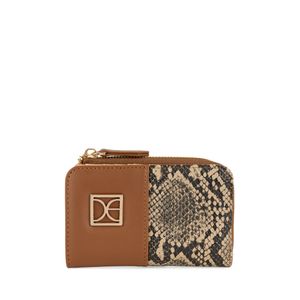 Cartera Grande Look Animal Skin Color Camel