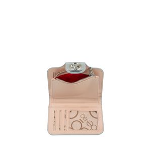Cartera Chica Charol Color Plata