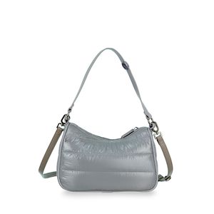 Bolsa Bowling Mediana Acolchada Color Gris