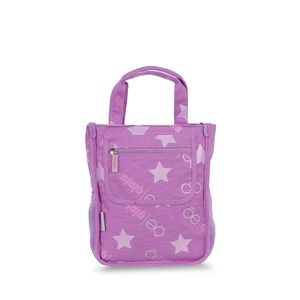 Mochila Mediana Textil Para Niña Color Lila