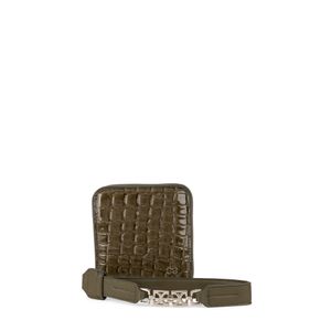 Cartera Chica Con Maneral Color Verde Olivo