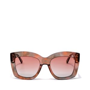 Lente Solar En Forma Mariposa Con Armazón De Acetato Color Rosa