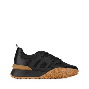 Tenis Suela Ligera Textil Color Negro