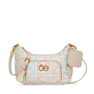 Bolsa Crossbody Grande Con Monedero Multicolor
