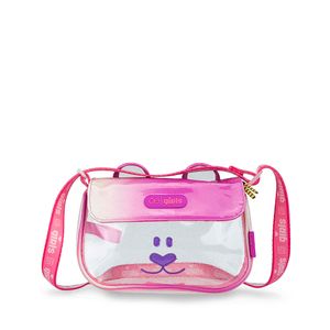 Bolsa Crossbody Mediana Para Niña Color Rosa