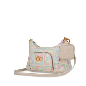 Bolsa Crossbody Grande Con Monedero Multicolor