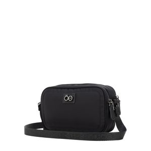 Bolsa Crossbody Chico Textil Color Negro