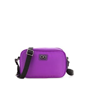 Bolsa Crossbody Chico Textil Color Morado