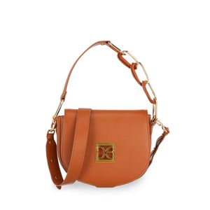 Bolsa Crossbody Mediana Asas Intercambiables Color Camel