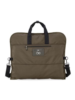 Porta Traje Grande Textil Color Verde Olivo