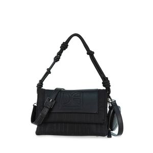 Bolsa Crossbody Mediana Con Monedero Color Negro
