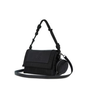 Bolsa Crossbody Mediana Con Monedero Color Negro