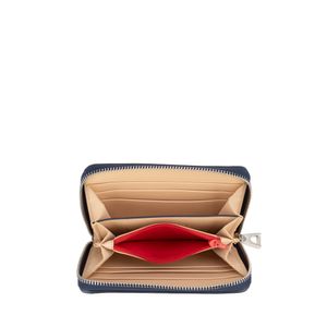 Cartera Mediana Cierre Sencillo Multicolor