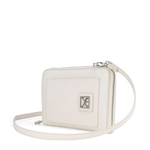 Cartera Grande Cierre Sencillo Color Beige