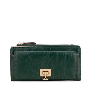 Cartera Flap Grande Color Verde