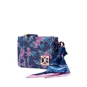 Cartera Chica Con Mascada Multicolor